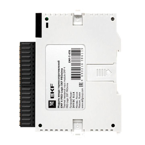 Модуль ввода термосопротивлений EMF 4 PRO-Logic (без поверки) PROxima EKF EMF-T-4TR фото 3