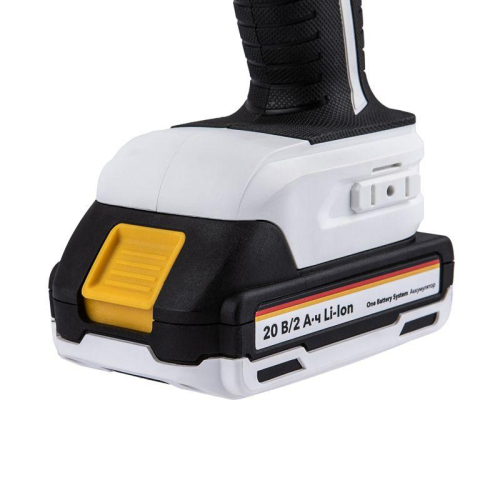 Дрель-шуруповерт аккумуляторная бесщеточная Li-Ion 20В 55Нм (кейс 2 аккум. 2А.ч) Kranz KR-PT-055 фото 8