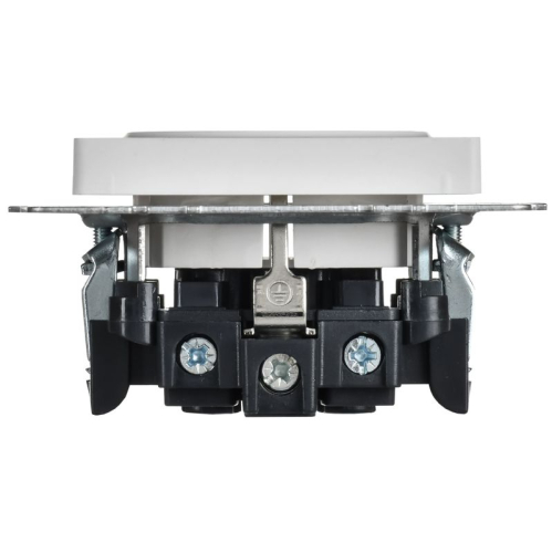 Розетка BRITE РС11-1-0-БрАБ 16А с заземл. без защ. шторок механизм арктич. бел. IEK BR-R11-16-K91 фото 4 Розетка BRITE РС11-1-0-БрАБ 16А с заземл. без защ. шторок механизм арктич. бел. IEK BR-R11-16-K91 фото 4