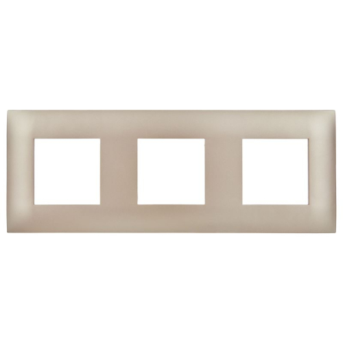 Рамка 3-м SKANDY SK-F03Sa песочн. IEK SK-M32-K98 фото 2