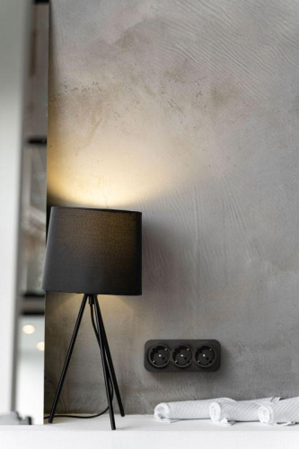 Розетка 3-м ОП Quteo 16А IP20 250В 3х2P+E с заземл. защ. шторки черн. матов. IEK 782473 фото 7