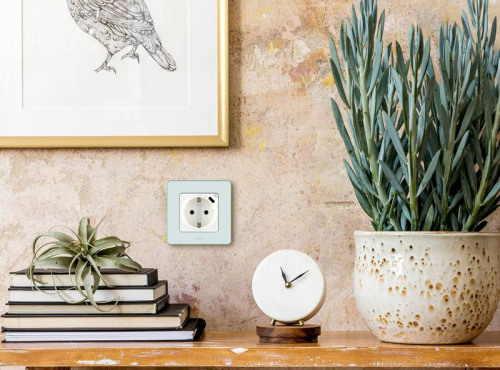 Розетка 1-м СП Inspiria 16А IP20 250В 2P+E немецк. стандарт с заряд. устройством USB тип C 1.5А 5В механизм бел. IEK 673770 фото 6