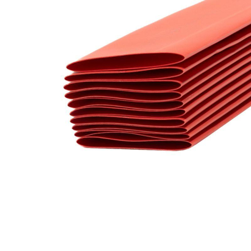 Трубка термоусадочная ТУТ нг 40.0/20.0 красн. 1м Rexant 24-0004 фото 4