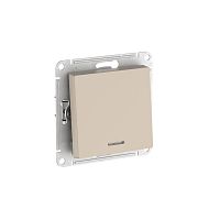 Переключатель 1-кл. AtlasDesign (сх. 6а) 10AX с подсветкой быстрозажим. клем. механизм песочн. SE ATN001263S