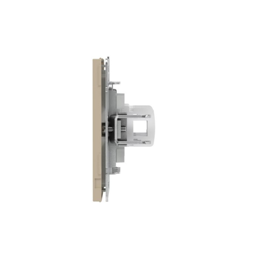 Розетка компьютерная 2-м KANT RJ45 кат.5E без шторки ванильн. марципан DKC 7015664 фото 4 Розетка компьютерная 2-м KANT RJ45 кат.5E без шторки ванильн. марципан DKC 7015664 фото 4