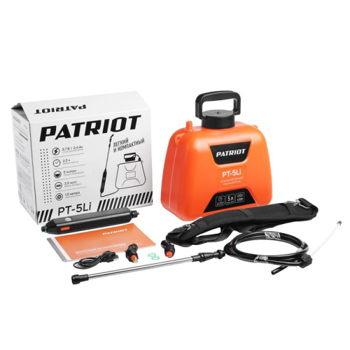 Распылитель аккумуляторный PT-5Li PATRIOT 755302609 фото 3