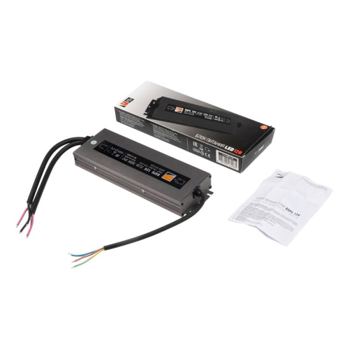 Блок питания для светодиод. ленты BSPS 12В 25.00А=300Вт IP67 JazzWay 5062085 фото 2