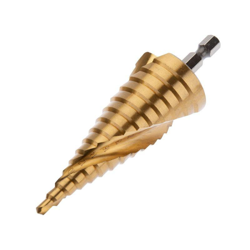 Сверло ступенчатое по металлу ТИТАН 4.0-32.0мм Р6М5 Kranz KR-12-6613 фото 5