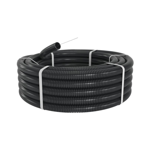 Труба гофрированная ПА 6 d29мм dвнутр.28.3мм dвнешн.34.5мм с протяжкой ПВ-2 черн. (уп.25м) DKC PA612935F2 фото 2 Труба гофрированная ПА 6 d29мм dвнутр.28.3мм dвнешн.34.5мм с протяжкой ПВ-2 черн. (уп.25м) DKC PA612935F2 фото 2