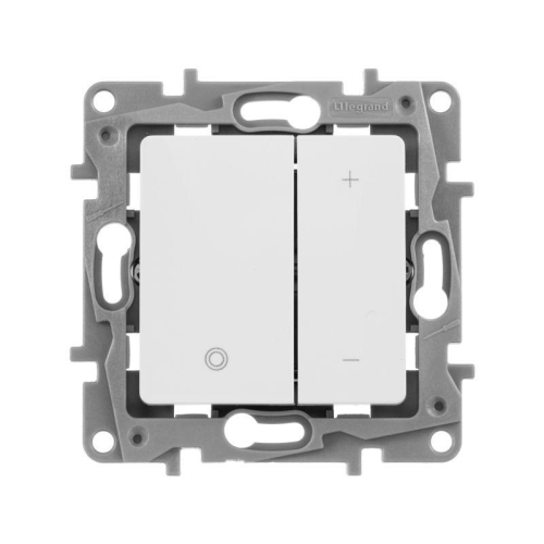 Механизм светорегулятора нажимного СП Etika 400Вт бел. Leg 672218 фото 4