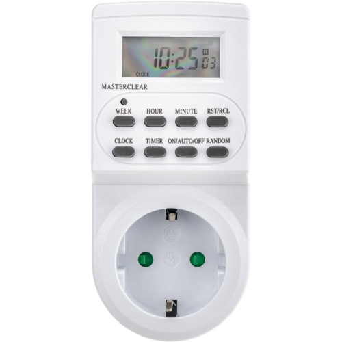 Таймер недельный электронный с заземл. 1.8кВт бел. REV 67073 1 фото 3