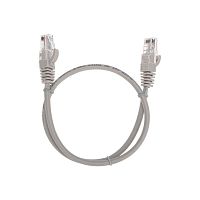 Патч-корд U/UTP CAT 5e RJ45-RJ45 26AWG LSZH сер. 0.5м Rexant 02-0100-05