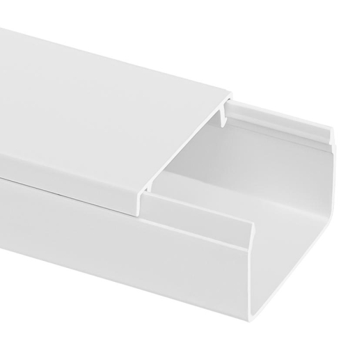 Кабель-канал 25х16 L2000 пластик бел. TOKOV ELECTRIC TKE-KK-25-16-2000-WH фото 2