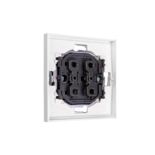 Выключатель 2-кл. СП STRONG MIELE 10А жемчуж. Kranz KR-78-0706-4 фото 6