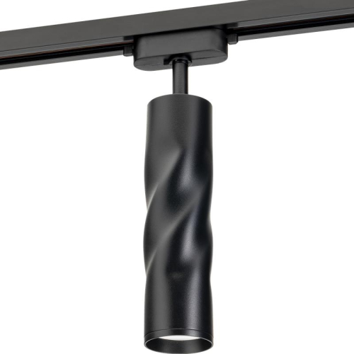 Светильник трековый поворотный ARTLINE 55х55х200 GU10 230В алюм. 2.6кв.м черн Ritter 59932 0 фото 6