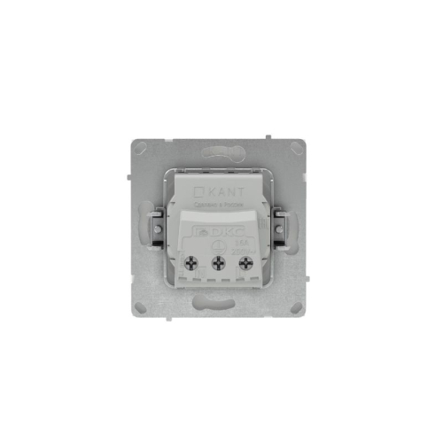 Розетка силовая KANT 2P+E защ. шторки бел. магнолия DKC 7000003 фото 2