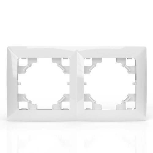 Рамка 2-м AVA бел. TOKOV ELECTRIC TKL-AV-RM2-C01 фото 2