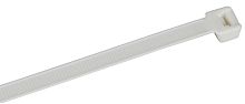 Хомут 7.6х370мм P6.6 самозатухающий бел. (уп.100шт) IEK UHH90-D076-370-100-K01
