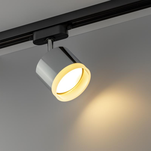 Светильник трековый ARTLINE поворотный 85х85х70мм GX53 230В алюм./пластик. 4кв.м хром. Ritter 59863 7 фото 3