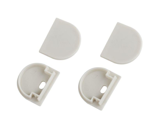 Набор заглушек 2420-3 профиля Эра 2420 2шт глухие 2шт с отверстием Эра Б0062797 Набор заглушек 2420-3 профиля Эра 2420 2шт глухие 2шт с отверстием Эра Б0062797