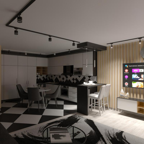 Светильник трековый ARTLINE поворотный 85х85х80мм GX53 230В алюм./пластик. 4кв.м Ritter 59866 8 фото 3