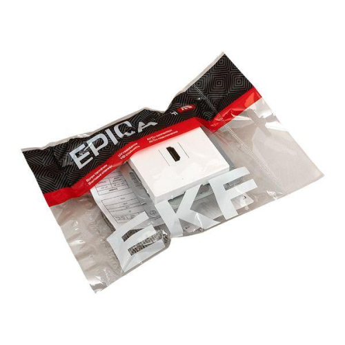 Розетка СП Эпика HDMI механизм бел. EKF UP1-SOW-HDMI фото 8