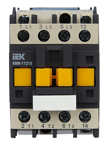 Контактор КМИ-11210 12А 230В/АС3 1НО KARAT IEK KKM11-012-230-10 фото 6