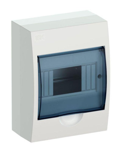 Корпус навесной ЩРН-П-6 Krepta 3 IP41 пластик. бел. IEK MKP12-N-06-40-20