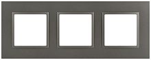 Рамка 3-м Elegance 14-5013-16 Classic для розеток и выключателей титан Эра Б0065827