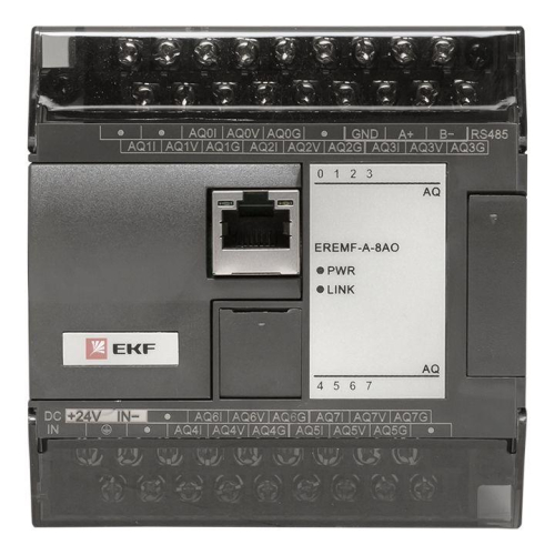 Модуль аналогового вывода EREMF 8 PRO-Logic (без поверки) EKF EREMF-A-8AO фото 6