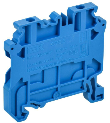 Колодка клеммная CY6 Ex ARMAFIX IEK AF-CT30-00-K03-006-EX фото 2