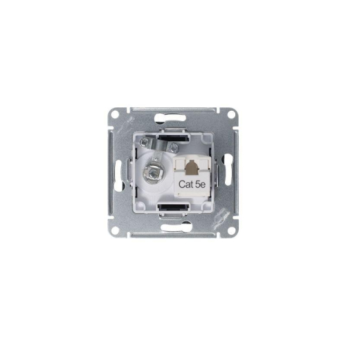 Розетка компьютерная + телевизионная 2-м СП AtlasDesign RJ45 кат.5E + TV механизм грифель SE ATN000789 фото 4