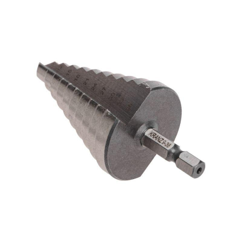 Сверло по металлу ступенчатое 9.0-36.0мм Kranz KR-12-6604 фото 4