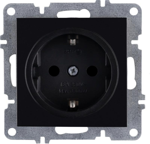 Розетка 1-м СП LAVIN/KAREN 16А IP20 с заземл. механизм черн. ARVIA 50 07 2000 217 Розетка 1-м СП LAVIN/KAREN 16А IP20 с заземл. механизм черн. ARVIA 50 07 2000 217