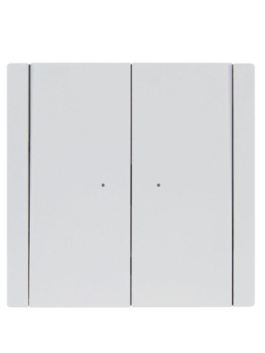 Выключатель проходной 2-кл. СП FORTE&PIANO 10А FP208 с индикацией бел. IEK FP-V22-1-10-1-K01 фото 2