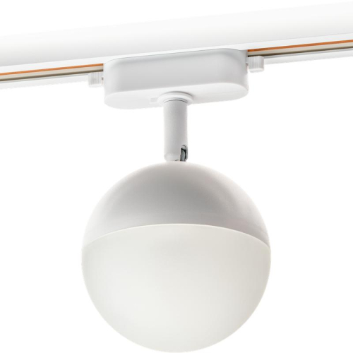 Светильник трековый ARTLINE поворотный шар 100х100х75мм GX53 230В пластик 4кв.м бел. Ritter 59925 2 фото 14