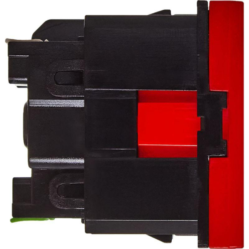 Розетка 2мод. 16А 250В 90град. с заземл. защ. шторки безвинт. зажимы красн. ИЭК Leg 4525055 фото 3