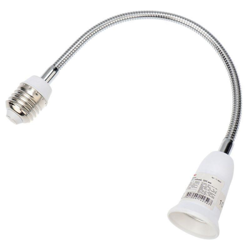 Переходник E27-E27 гибкий 300мм Rexant 11-8869 Переходник E27-E27 гибкий 300мм Rexant 11-8869