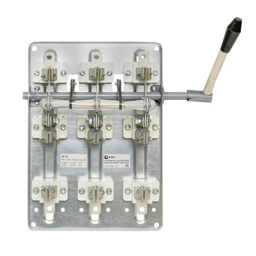 Разъединитель-предохранитель РПБ-1 100А правый привод без ППН Basic EKF rpb-r-100 фото 5