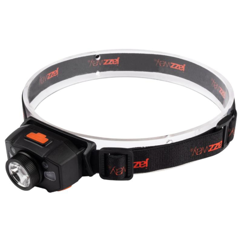 Фонарь аккумуляторный налобный AccuH1-L5WZ-og zoom LED 5Вт + 2хRED SMD IP54 5 режимов: 100проц. 180лм 3.5ч/50проц. 110лм 5.5ч/30проц. 65лм 15ч/красн. 28ч/мигающ. красн. 12ч аккум. 0.8А.ч управл. жестами черн./оранж. JazzWay 5036611 фото 7