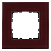 Рамка 1-м G-Glass стекло гранат. JasmartG1001GH