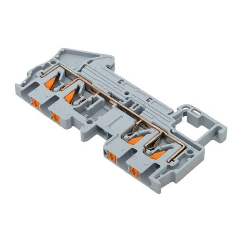 Колодка клеммная пружинная 2.5 Push-in 4 вывода сер. EKF PIT-2.5-4 фото 9