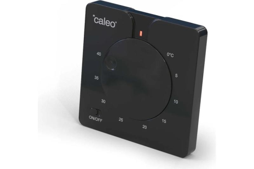 Терморегулятор C430 black встраиваемый аналоговый 3.5кВт CALEO 0К-00000791 фото 5