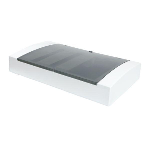 Щит комбинированный Unix 2х18мод. + 1 монтаж. плата 4 габарит IP41 прозр. дверь PROxima EKF ux-2x18+1m-n фото 12