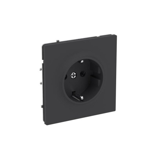 Розетка силовая KANT 2P+E без шторки черн. уголь DKC 7012033 фото 7