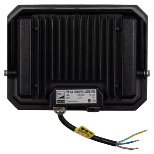 Прожектор светодиодный PFL-SA 100Вт 6500К IP65 OPAL СДО Pro JazzWay 5065932 фото 3