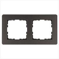 Рамка 2-м G-Flex мокко Jasmart G1102Z