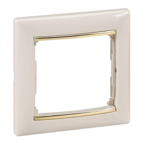 Рамка 1-м Valena сл. кость/зол. Leg 774151 фото 2 Рамка 1-м Valena сл. кость/зол. Leg 774151 фото 2