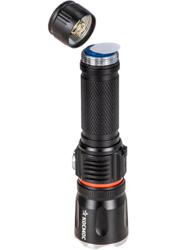 Фонарь ручной аккум. 4Вт T6LED/Li-ion18650 1200мА.ч алюм. КОСМОС (KOC811Lit) фото 7 Фонарь ручной аккум. 4Вт T6LED/Li-ion18650 1200мА.ч алюм. КОСМОС (KOC811Lit) фото 7