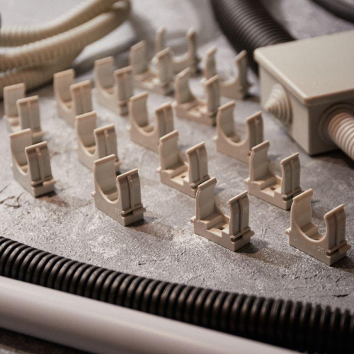 Держатель для труб (клипса) d25мм для монтажн. пистолета сер. Rexant 28-0425-1 фото 6 Держатель для труб (клипса) d25мм для монтажн. пистолета сер. Rexant 28-0425-1 фото 6